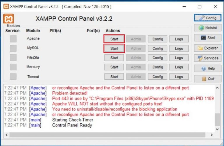 How to install XAMPP on Windows 10 WDB24